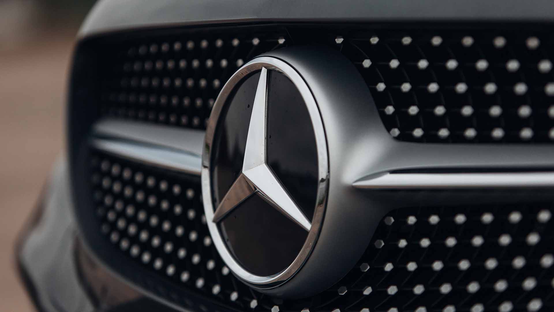 Mercedes Badge Front
