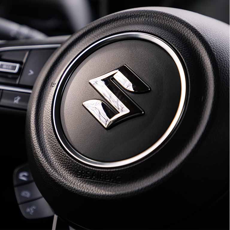 Suzuki Badge On Wheel