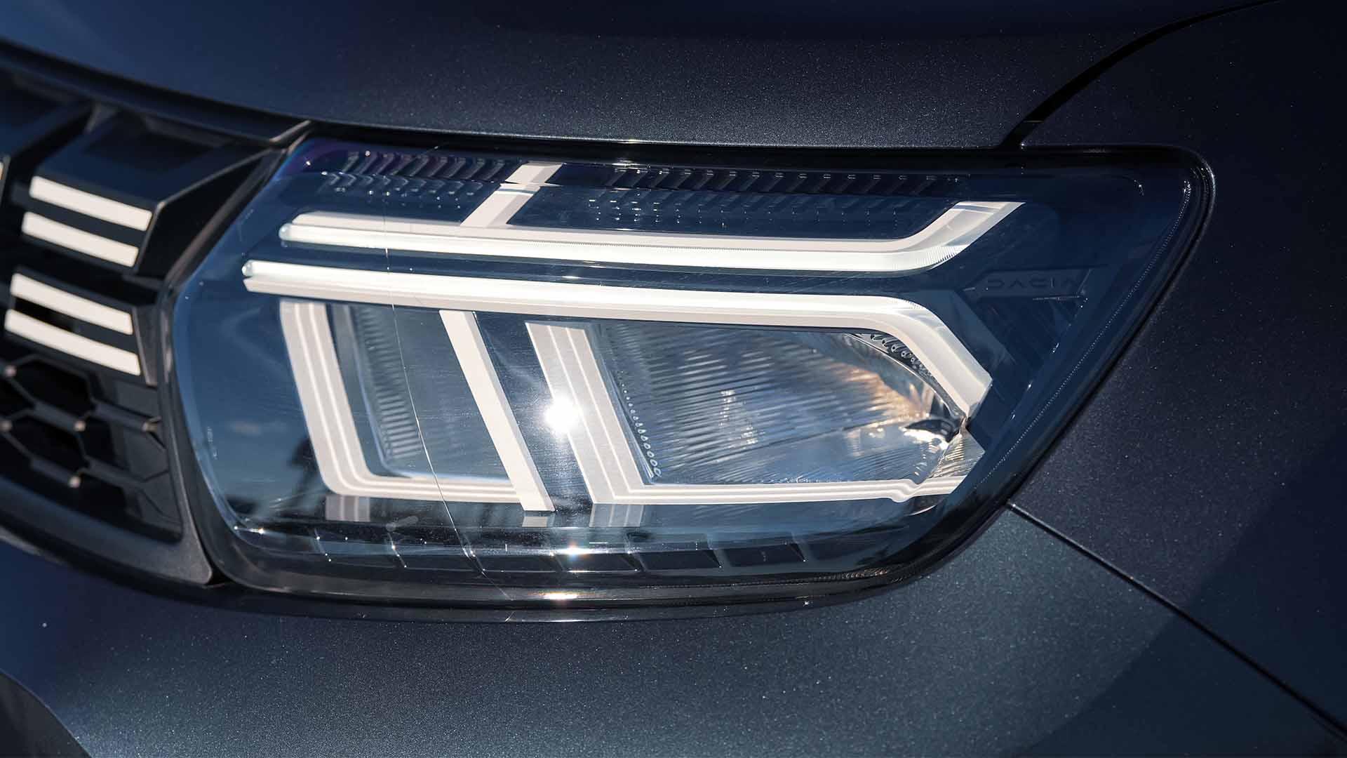 Dacia Headlight On