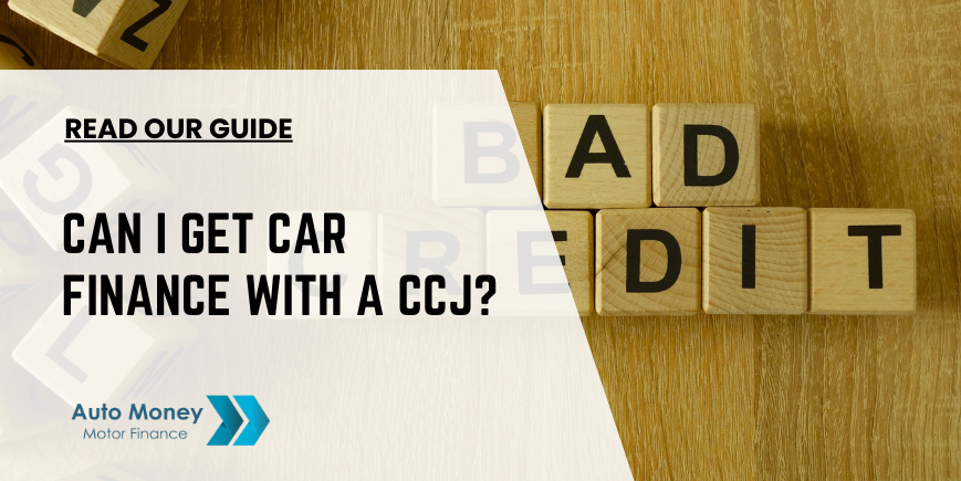 car finance with a ccj or bad credit